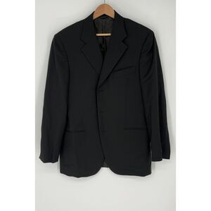 Burberry London Black 2 Piece Suit Jacket and Pants